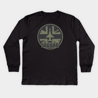 RAF Jaguar Patch (subdued) Kids Long Sleeve T-Shirt